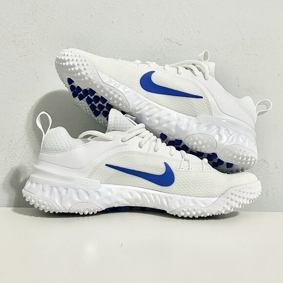 Nike Alpha Huarache 9 Elite TF "Duke Blue Devils" Men’s Size 7 Lacrosse Shoes - Picture 6 of 10